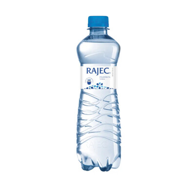 Pramenitá voda Rajec nesýtená 12 x 0,5 ℓ