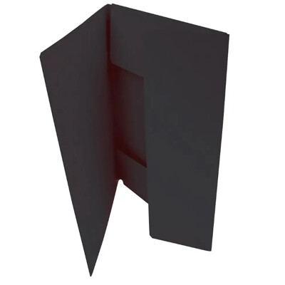 Odkladacia mapa OM 253 prešpánová čierna (čierna)